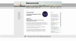 Desktop Screenshot of immunoscore.org